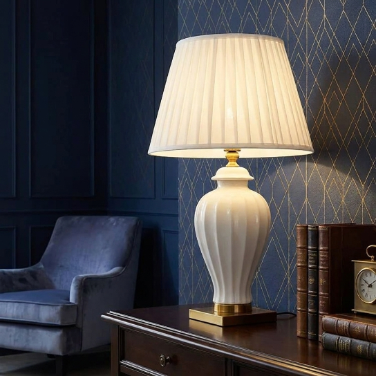 American Minimalist Ceramic Table Lamp