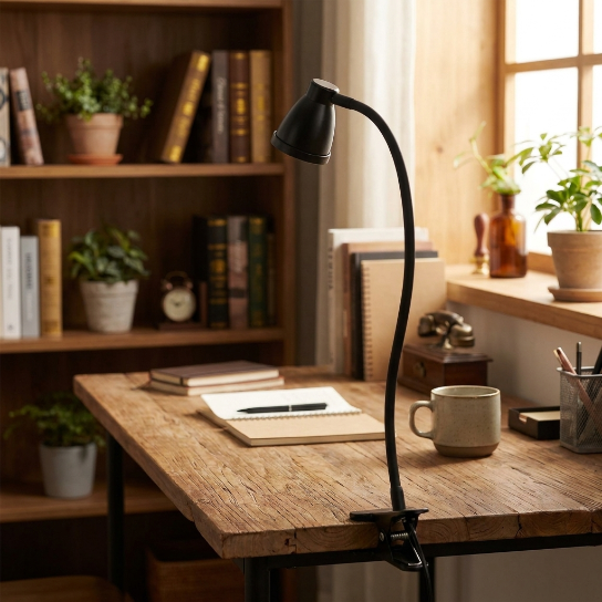 USB Eye-Caring Clip Reading Lamp