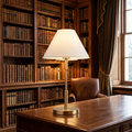 All-Copper Luxury Fabric Table Lamp